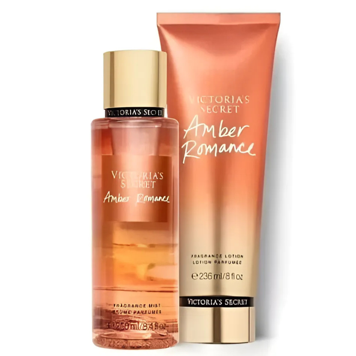 Victoria’s Secrets Amber Romance Bodysplash + Creme Hidratante