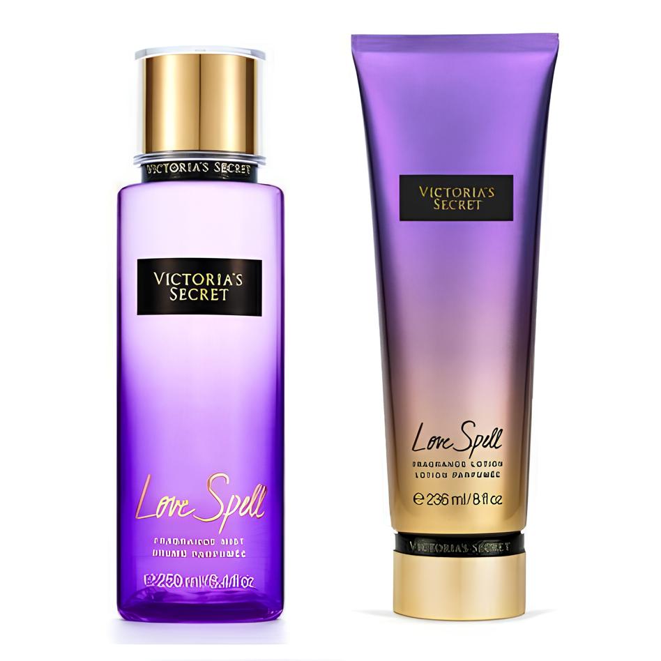 Victoria’s Secrets Love Spell Bodysplash + Creme Hidratante