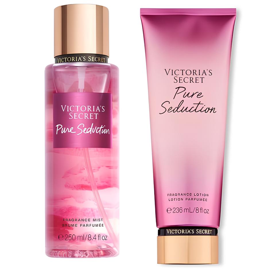 Victoria’s Secrets Pure Seduction Bodysplash + Creme Hidratante