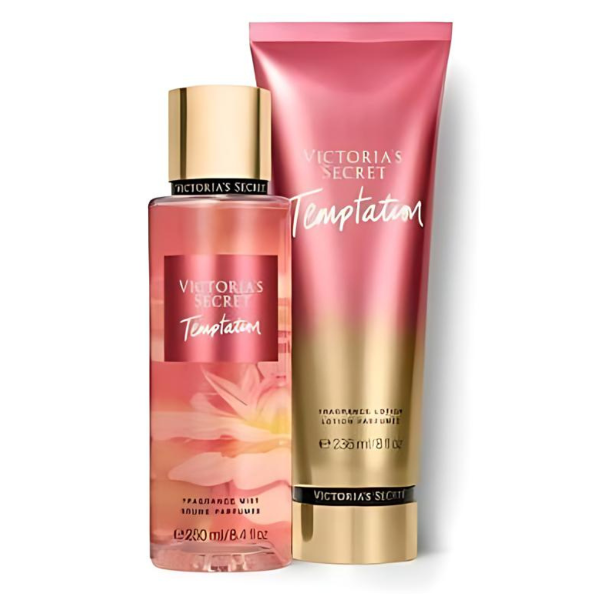 Victoria’s Secrets Temptation Bodysplash + Creme Hidratante